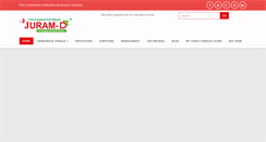 Desktop Screenshot of denguefever.org